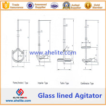 Puddler/ Stirrer/Agitator / Beater of Glass Lined Reactor